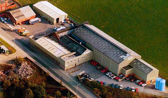 Our manufacturing plant in Bury Lancashire